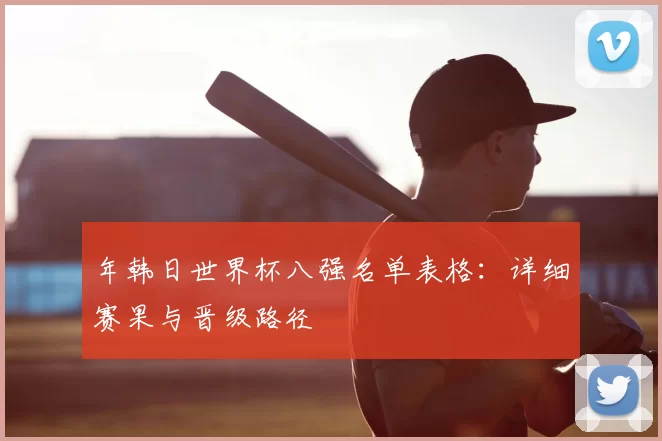 年韩日世界杯八强名单表格：详细赛果与晋级路径