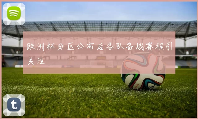 欧洲杯分区公布后各队备战赛程引关注