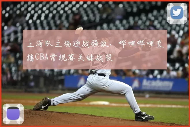 上海队主场迎战强敌，哔哩哔哩直播CBA常规赛关键战役